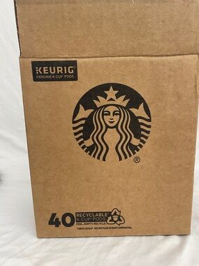 Starbucks K Cup Pods Starter Variety Pack 40 Count Coffee